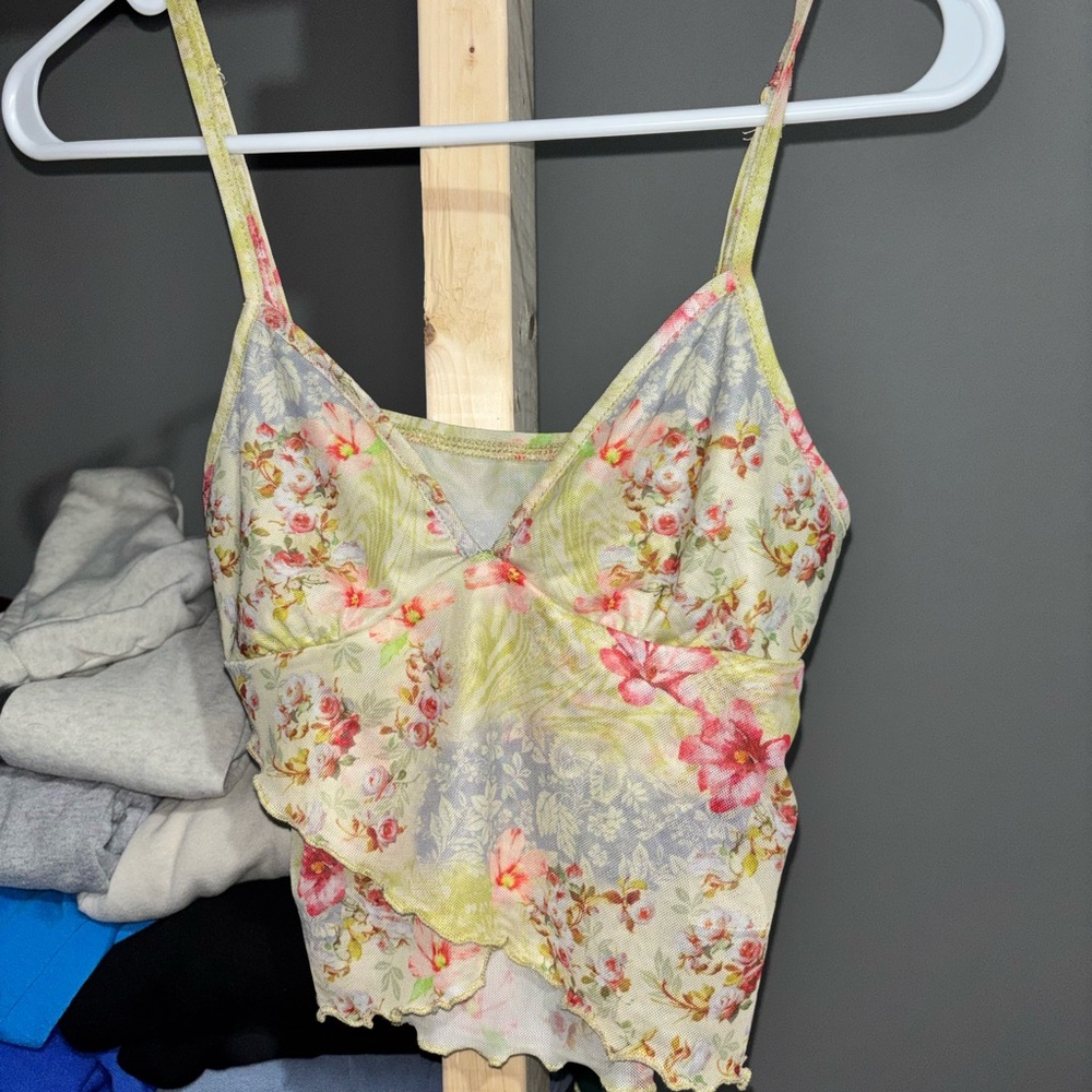 SHEIN Multicolor Floral Camisole Top